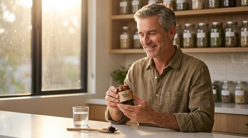 Quels sont les bienfaits du Shilajit face à l'andropause ? 1 Les bienfaits du Shilajit sur l'andropause.